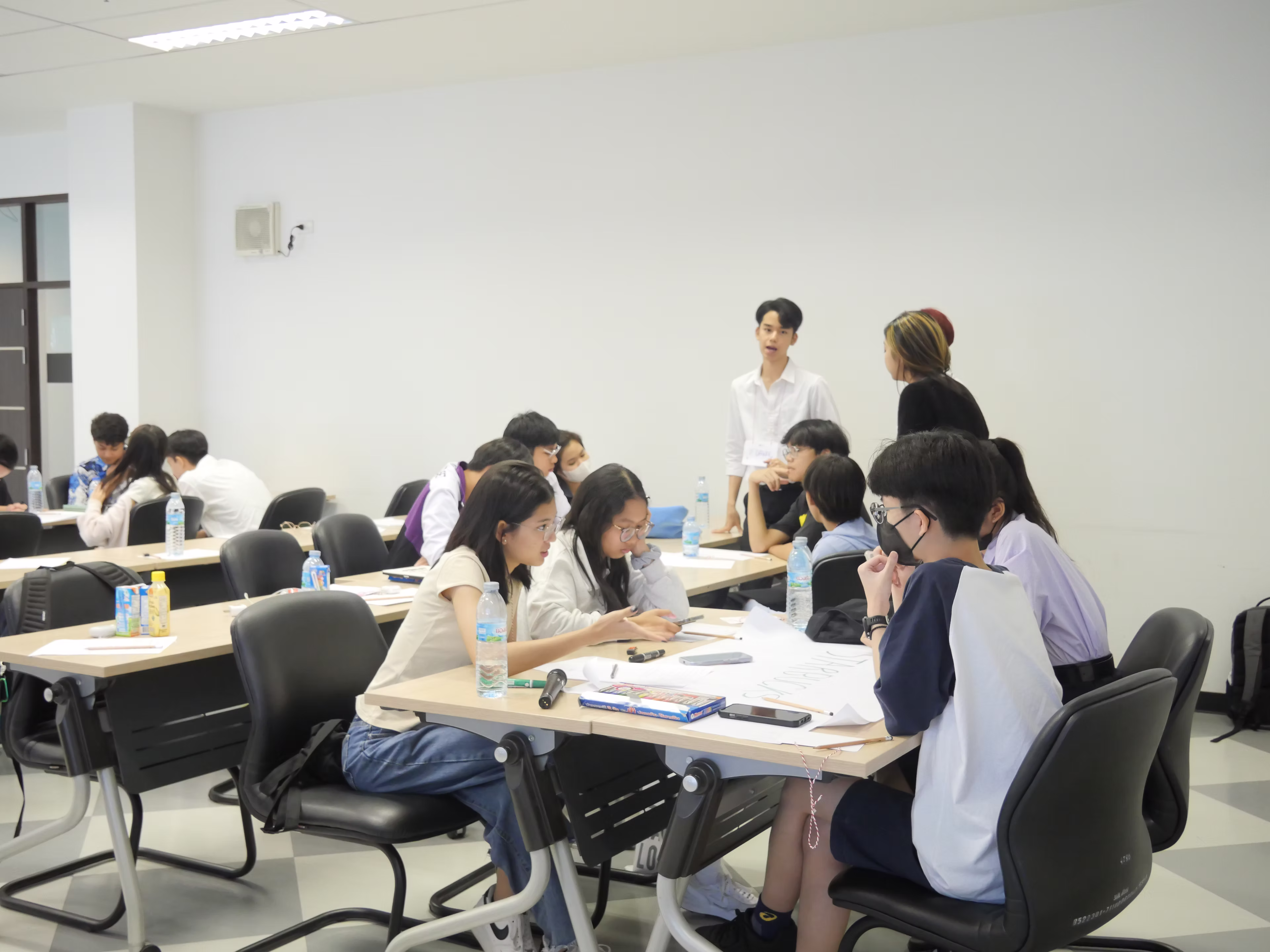 การนำเสนอผลงานของน้อง ๆ